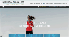 Desktop Screenshot of goughmd.com